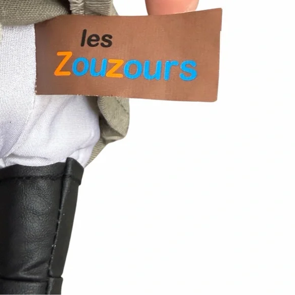 Rare Vtg. Zouzours Napoleon Bonaparte Collector Teddy Bear w/Original Tags. - Picture 4 of 4